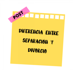 Abogados de familia. Diferencias entre separación y divorcio